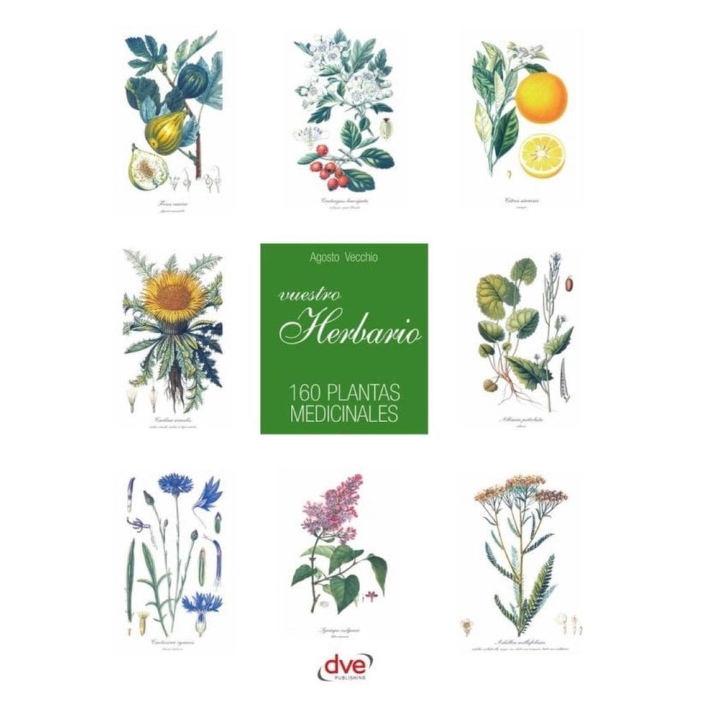 Vuestro herbario. 160 plantas medicinales - Espanhol