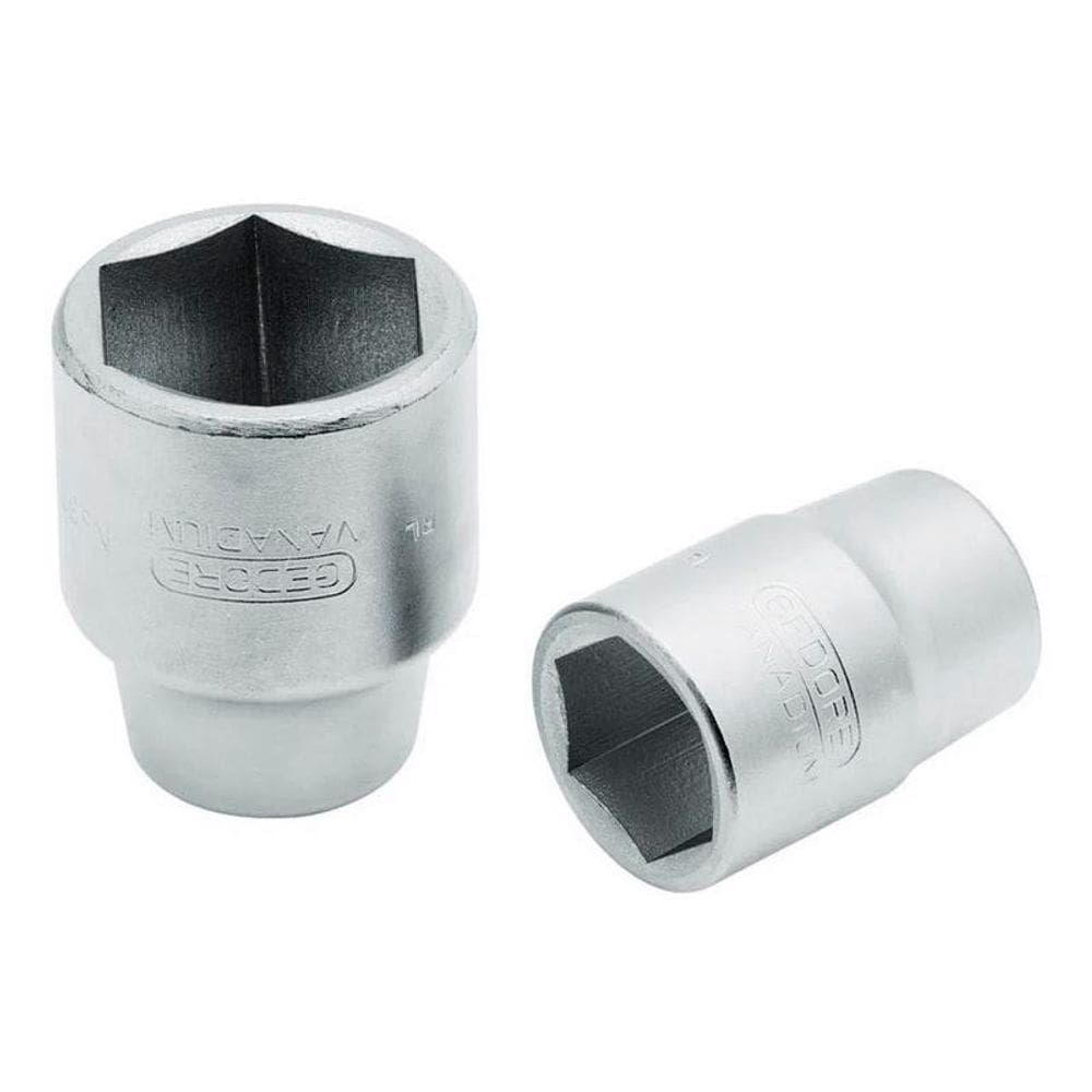 Soquete Sextavado Curto 21 MM Encaixe de 3/4&quot; - Gedore 017417