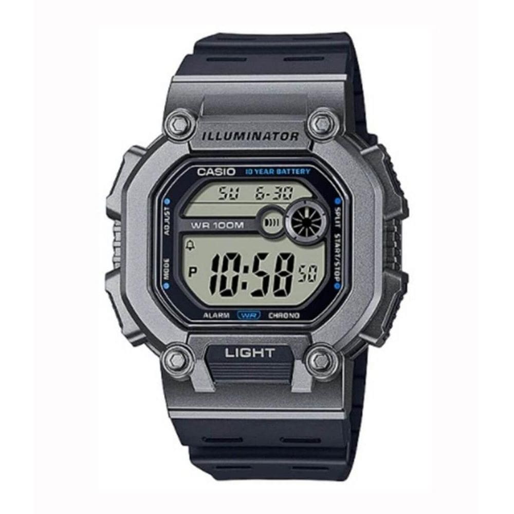 Relógio Casio Masculino Digital Illuminator  W-737H-1A2VDF