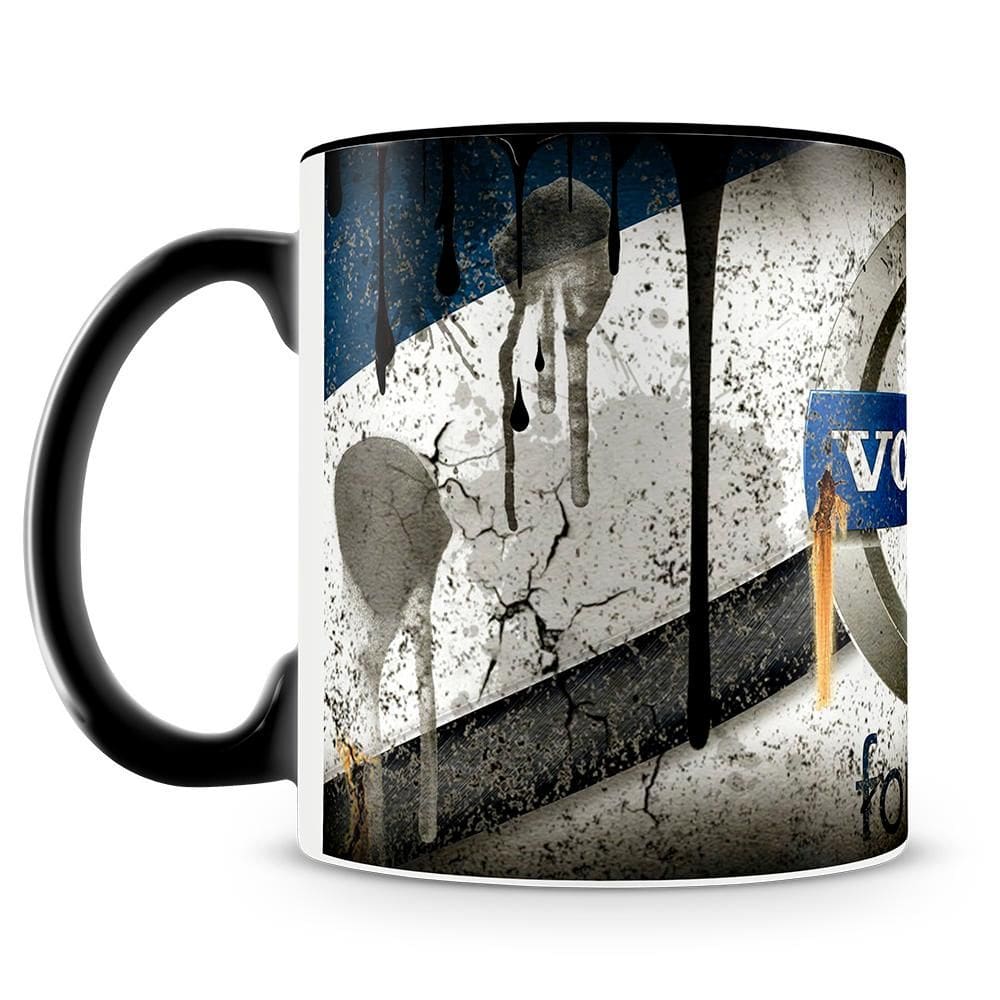 Caneca Personalizada Lata de Óleo Volvo
