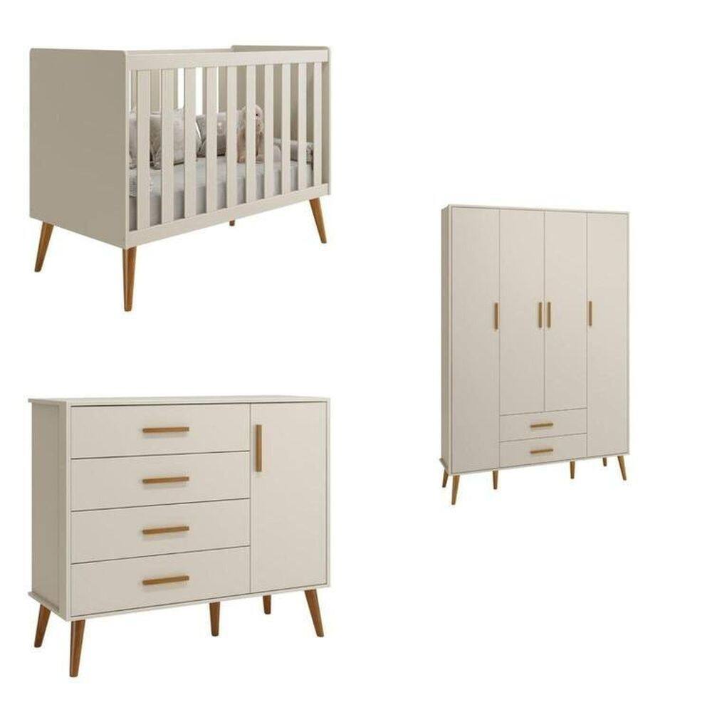 Quarto Infantil Completo Isis Areia