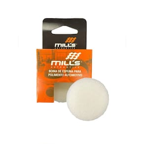 Boina Nano de Espuma Agressiva Branca 1,2" Mills
