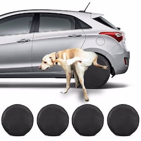 Capa Roda Pneu Anti Xixi Cachorro Impermeável Aro 17