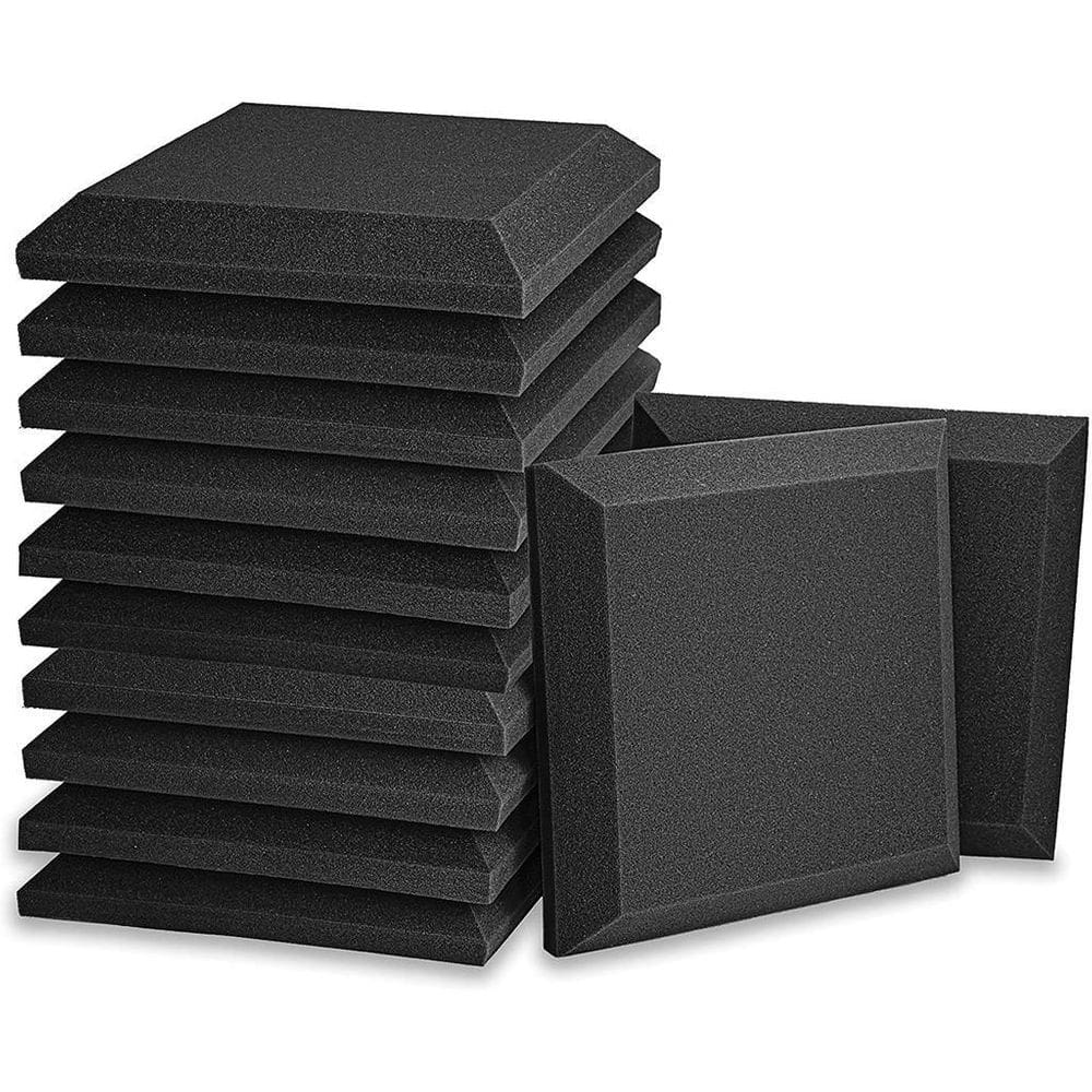 Kit 10 Espumas Para Isolamento De Som De Ambientes Internos