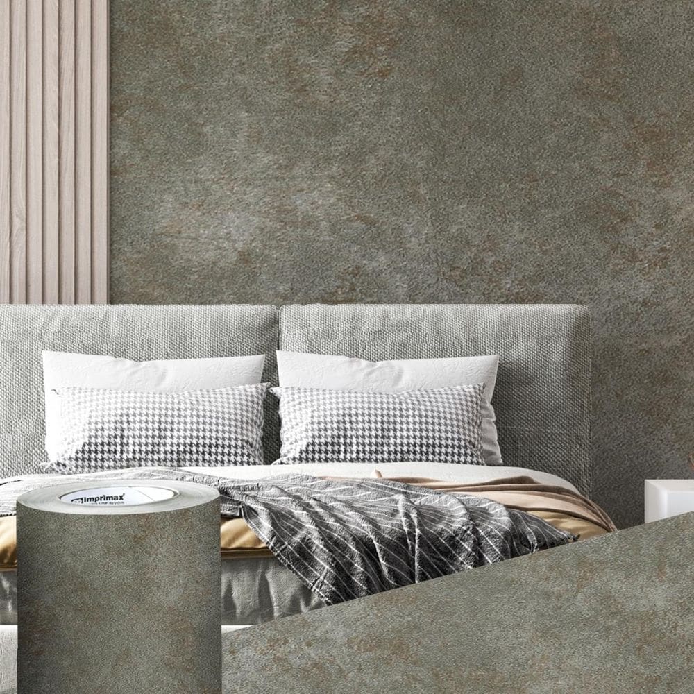 Papel De Parede Metal Cobre Para Envelopamento 1M