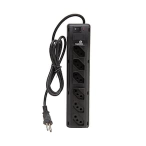 Protetor Eletrônico Ragtech 6 Tomadas Black