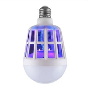 Lampada Mata Mosquitos Com Choque Eletrico 12W