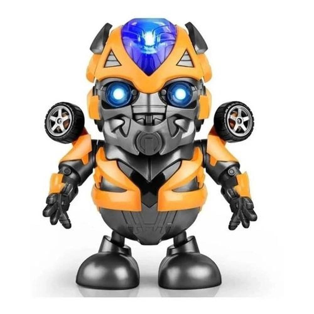 Boneco Bumblebee Robô Dançante Musical