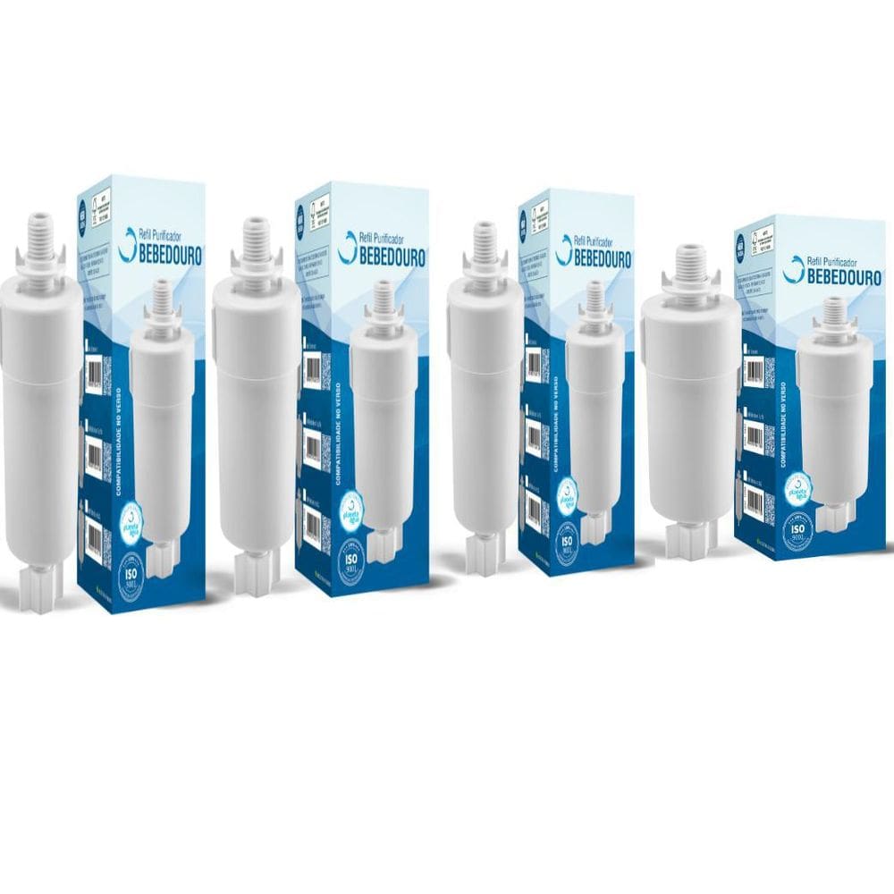 Refil Purificador Bebedouro Universal - kit 4 un