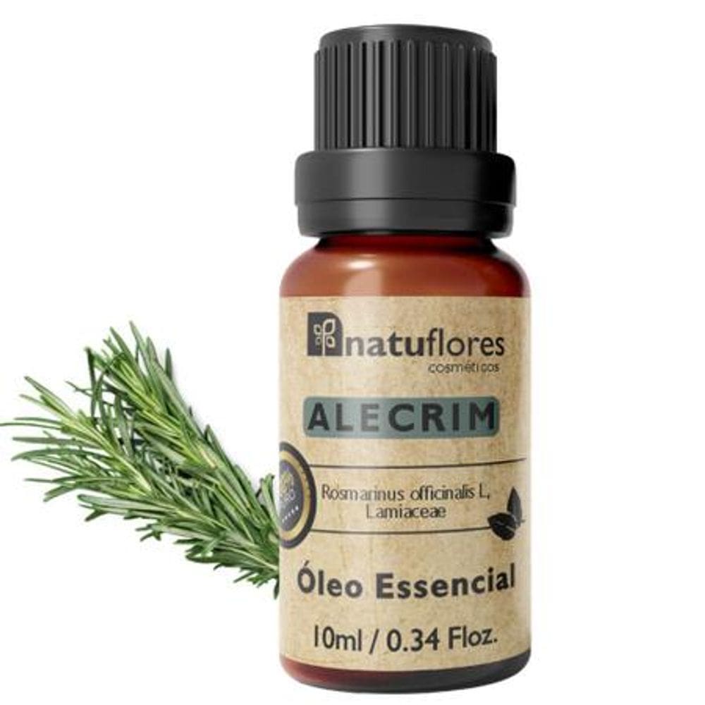 Oleo Essencial de alecrim 10ml - Natuflores