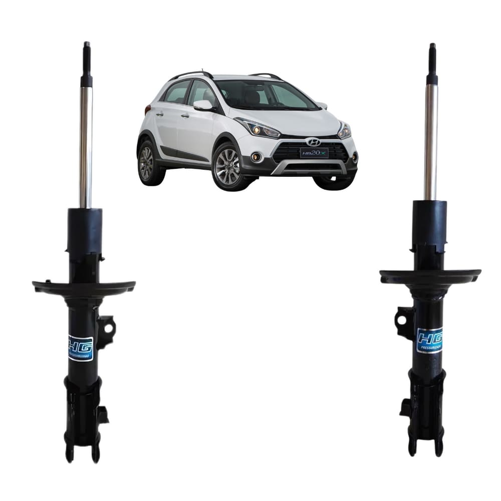 Amortecedor Nakata Dianteiro Direito E Esquerdo HB20X 2013 A 2019