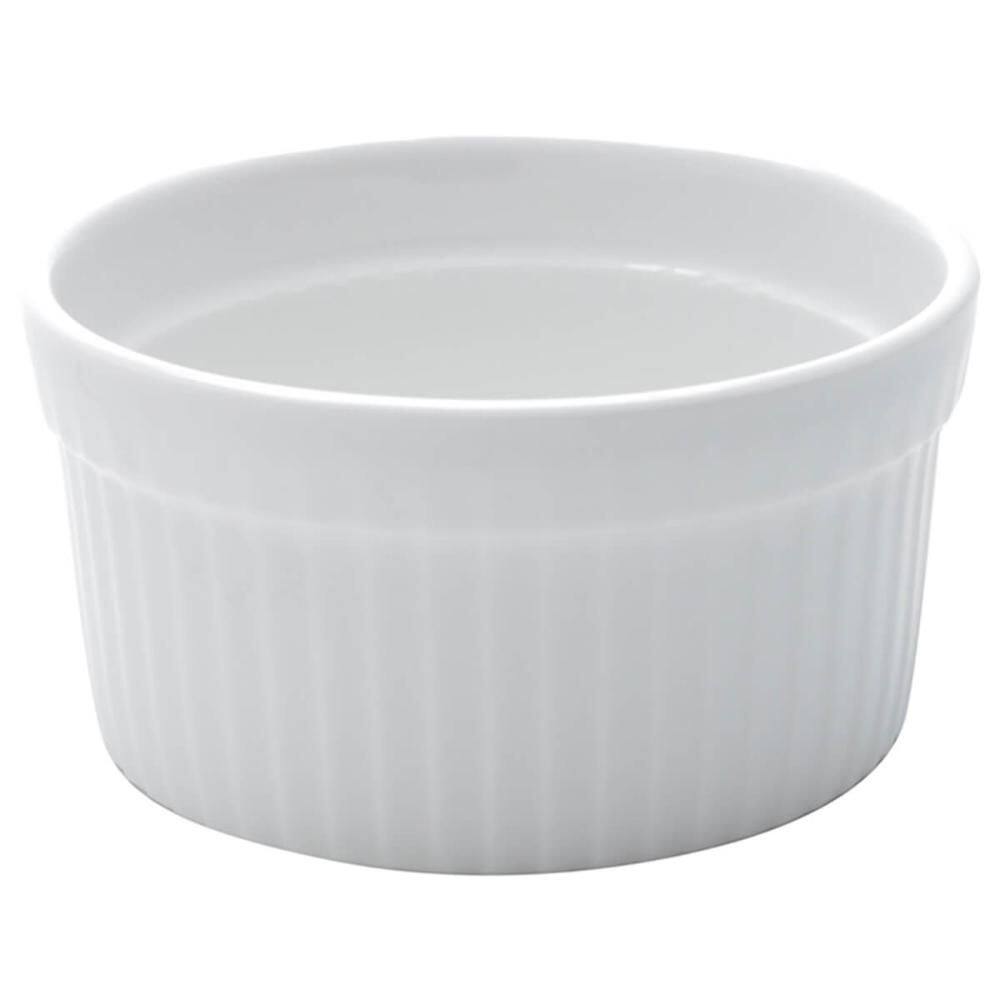 Ramequim Tigela de Porcelana 10x5cm Classic Lyor Branco
