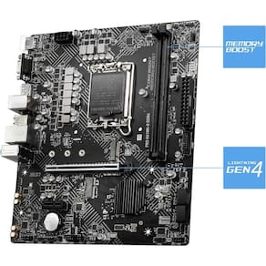 Placa Mãe LGA1700 MSI Pro H610M-G DDR4  MSI