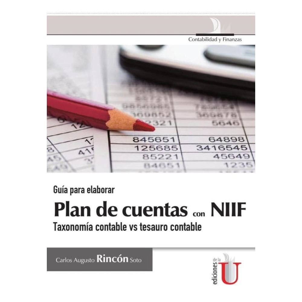 Guía para elaborar Plan de cuentas con NIIF, taxonomía contable vs tesauro contable - Espanhol