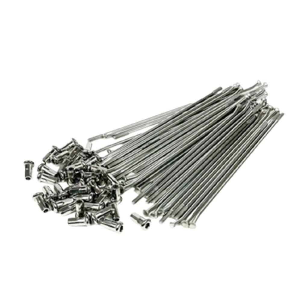 Jogo Raio de Roda 4mm Cromado Cg Start Fan Titan Freio a Lona Tm013