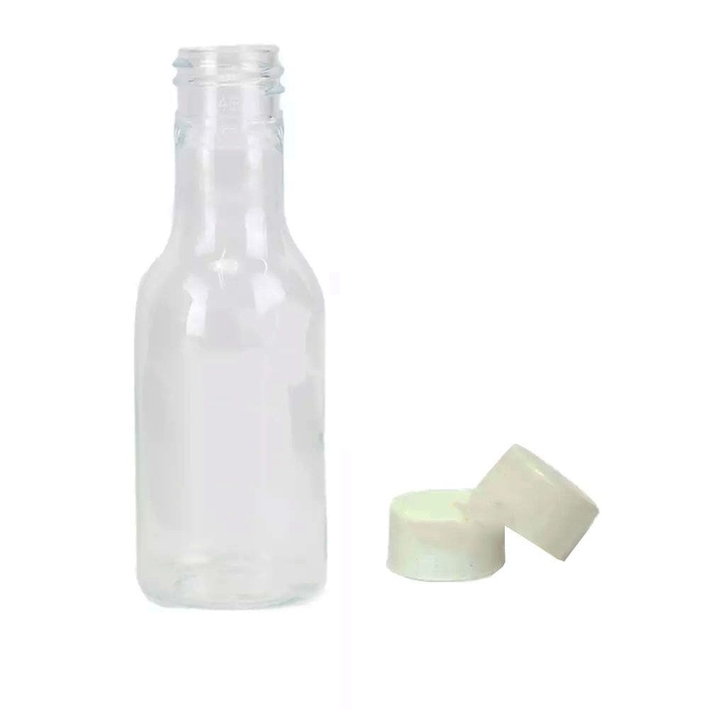 Garrafinha Pet 50Ml Tampa Branca 10 Unidades