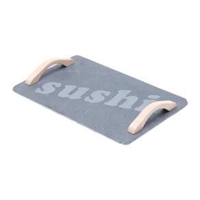 Bandeja Travessa para Sushi em Ardosia 30cm