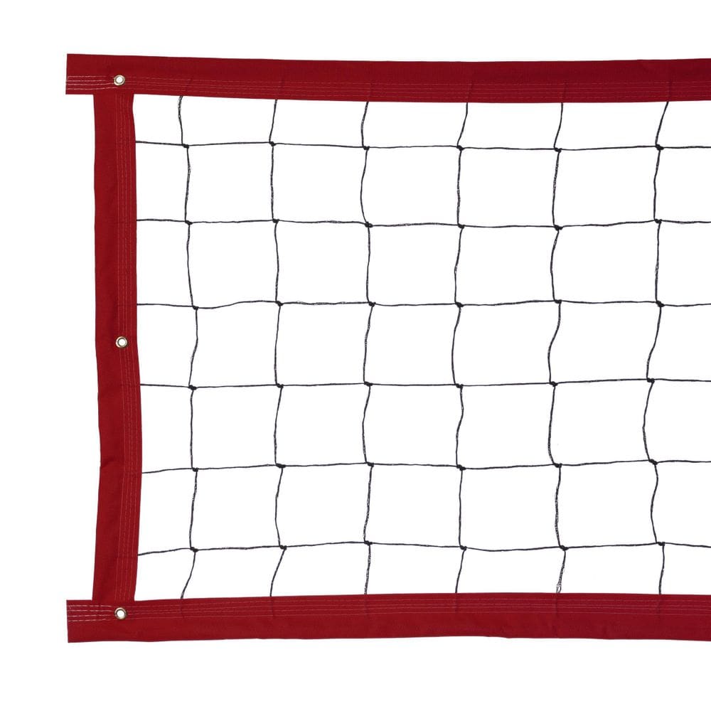 Rede De Vôlei Colorida Evo Sports 8 Metros Vermelho/Preto