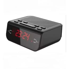 Rádio Relógio Despertador Digital De Mesa Lelong -671 Am Fm