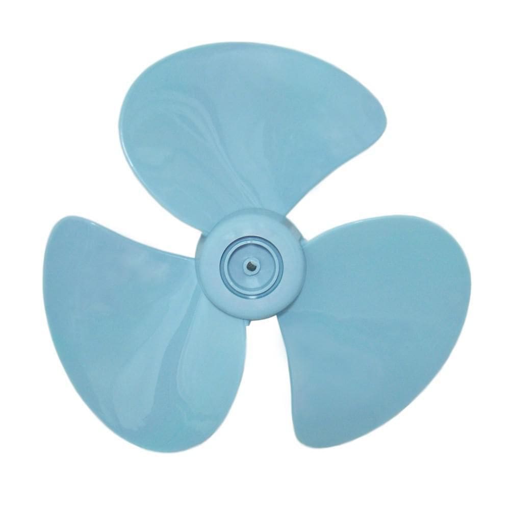 Hélice Ventilador Mallory 30Cm 3 Pás Azul Clara