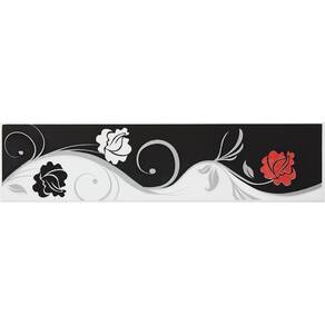 Faixa Decorativa Cerâmica Giseli 8x33cm Kit 15 Unidades