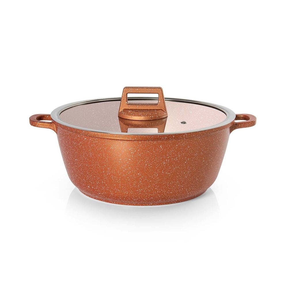 Caçarola 20cm Antiaderente Laranja Graniflon Moda do Chef