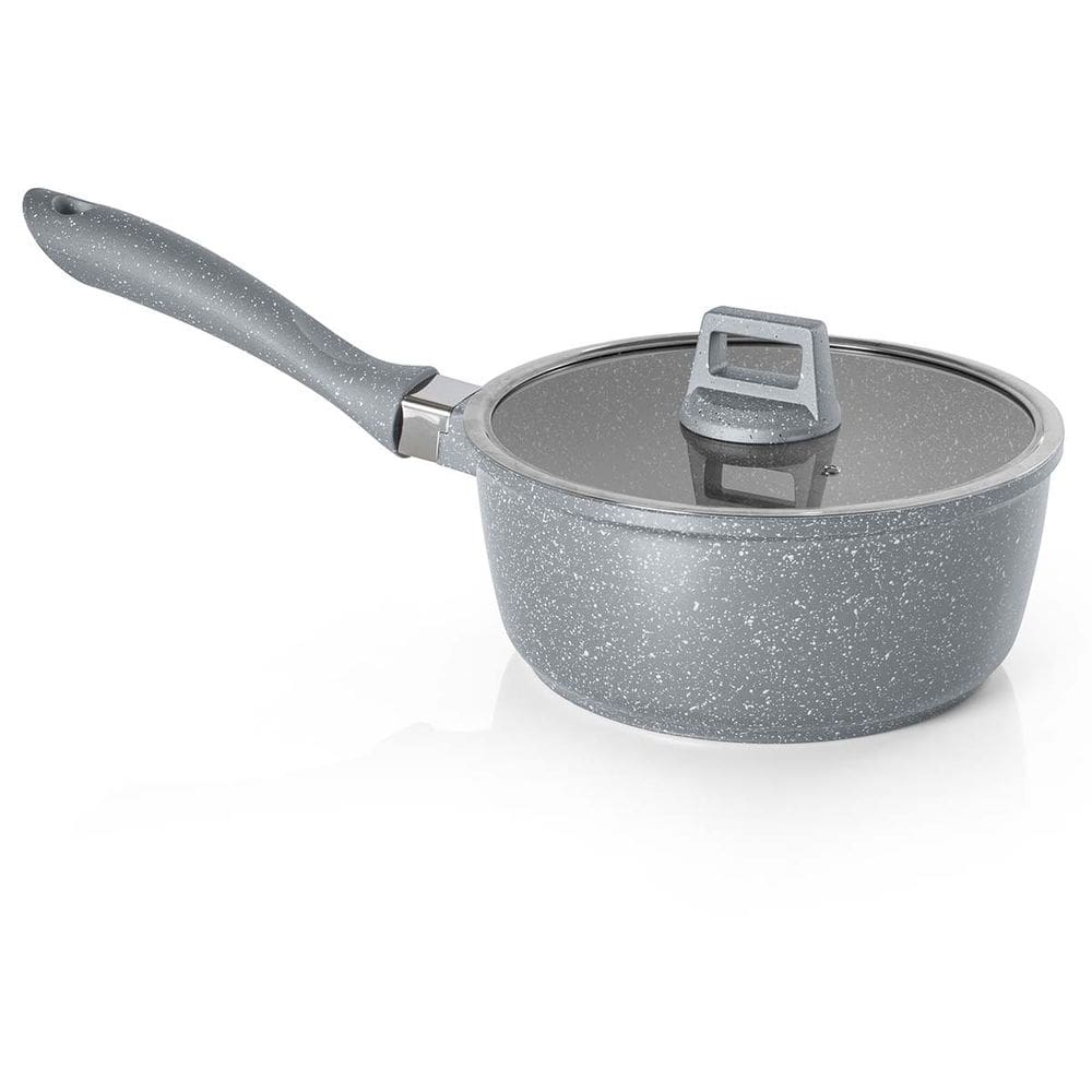 Panela 18cm Antiaderente CinzaGraniflon Moda do Chef