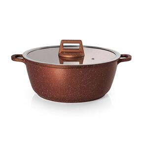 Caçarola 24cm Antiaderente Cobre Graniflon Moda do Chef