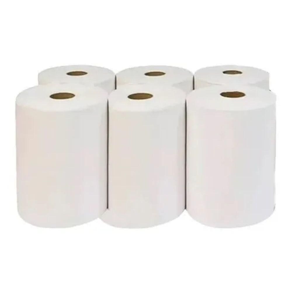 Papel Bobina Baby Branco 20x100x6 Ord4 M