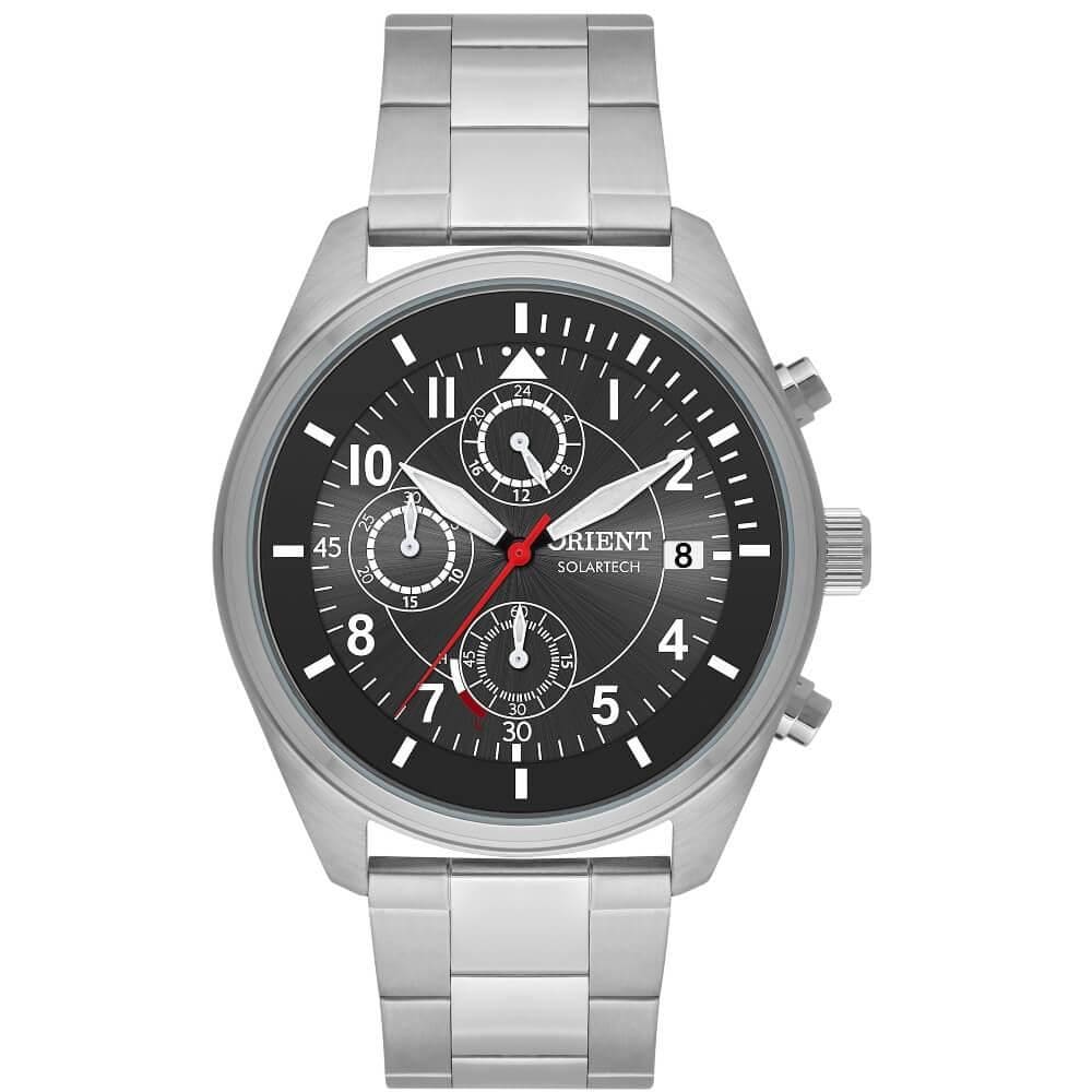 Relógio Orient SolarTech Masculino MBSSC249 P2SX - Troca Pulseira.