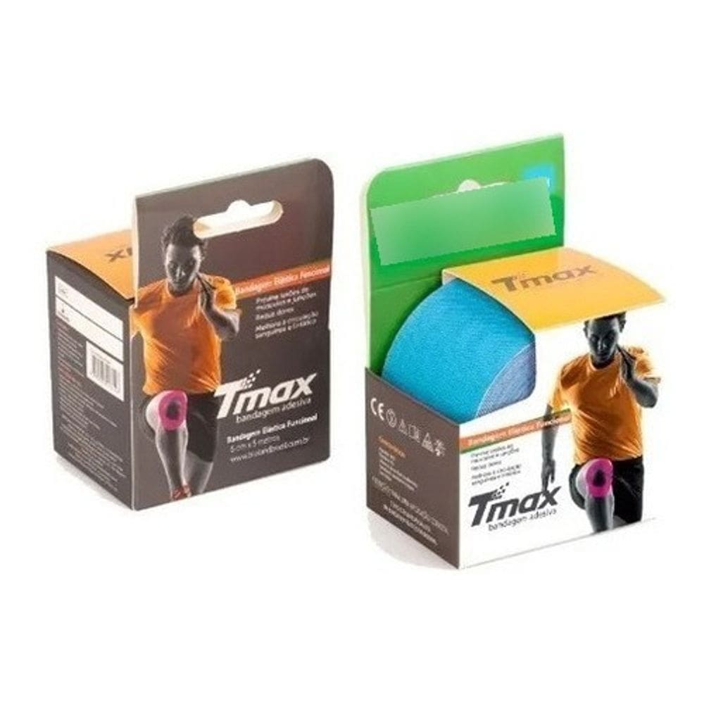 Bandagem Elástica Tmax Sport- Kinesio Taping  Tmax