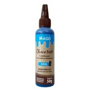 Corante Para Chocolates e Cobertura Choco Soft Mago 50g Azul