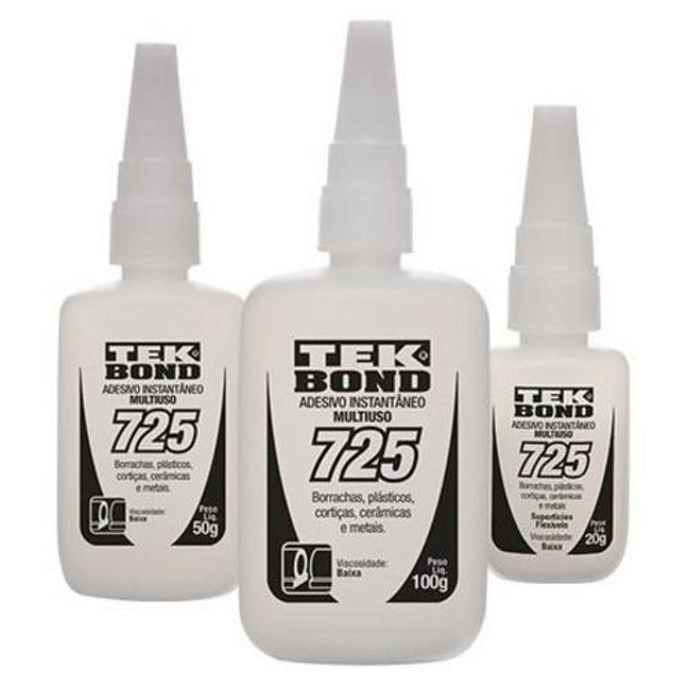 Cola instantânea Tekbond 725 - 20gr