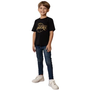 Camiseta Nba Juvenil Unissex Los Angeles Lakers Nomad