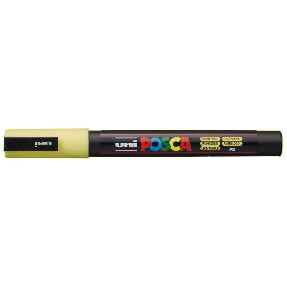 Caneta Posca Uni-Ball Pc-3M 0.9-1.3Mm Amarelo