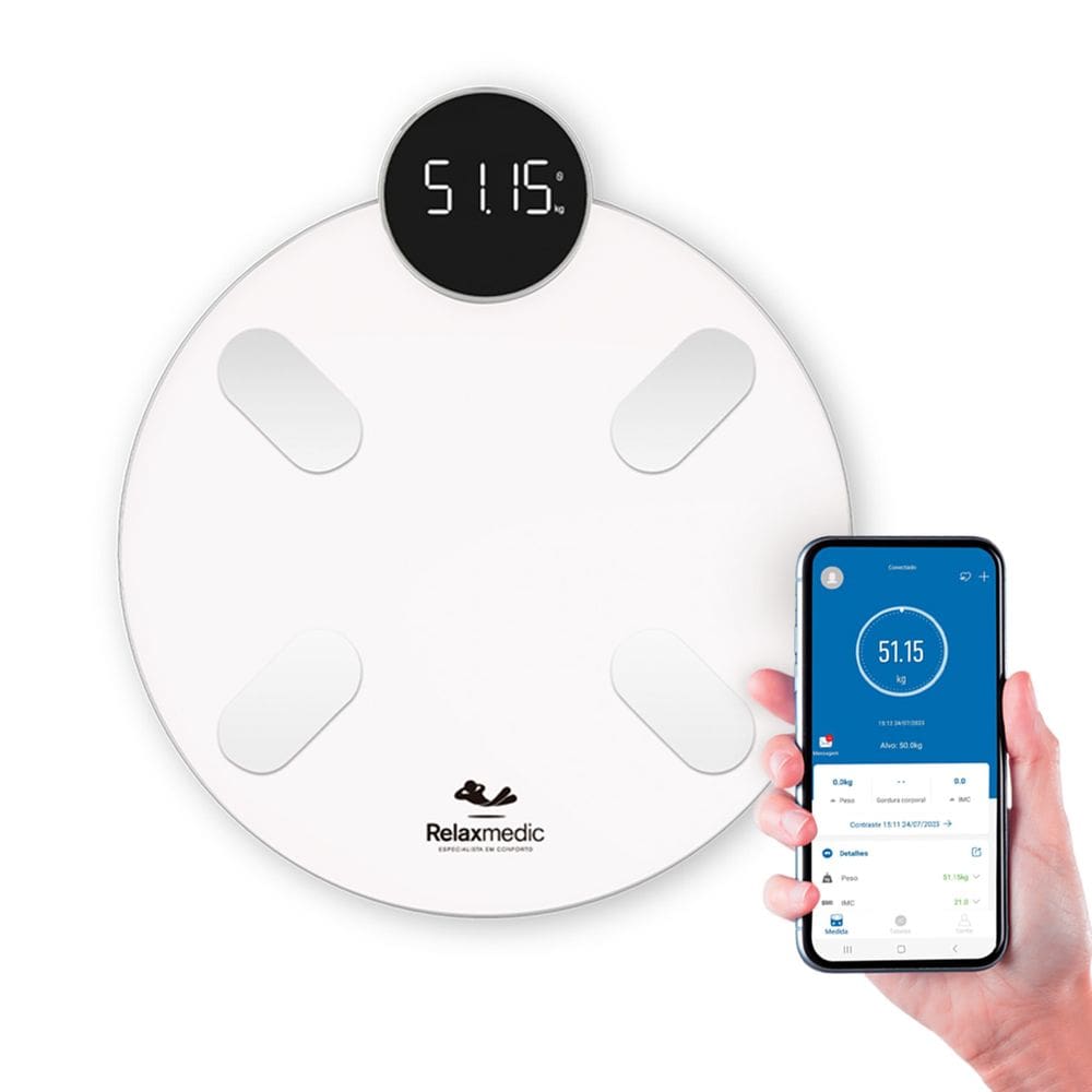 Balança Digital De Bioimpedância Biofit