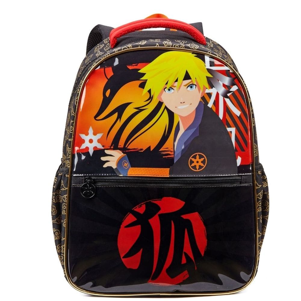 Mochila Escolar Infantil Masculina Anime