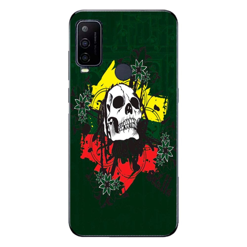 Capa Adesivo Skin024 Verso Para TCL 103