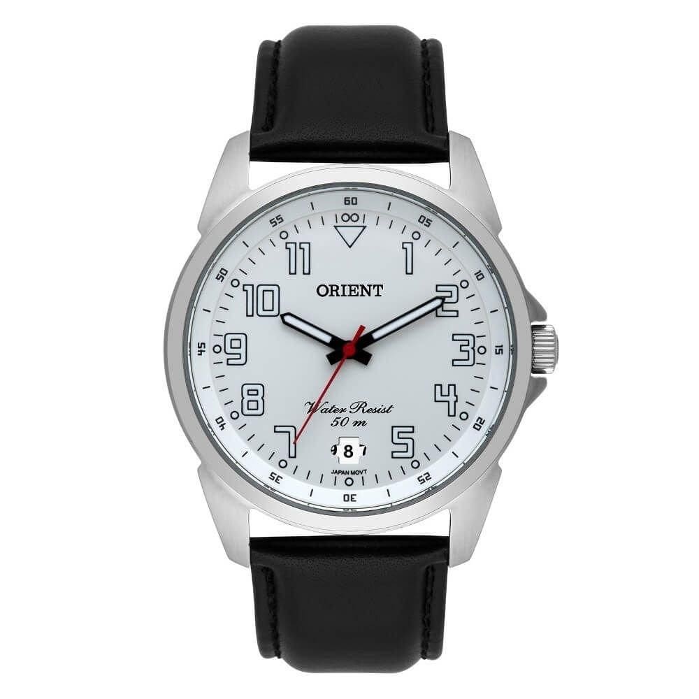 Relogio Masculino Orient Couro