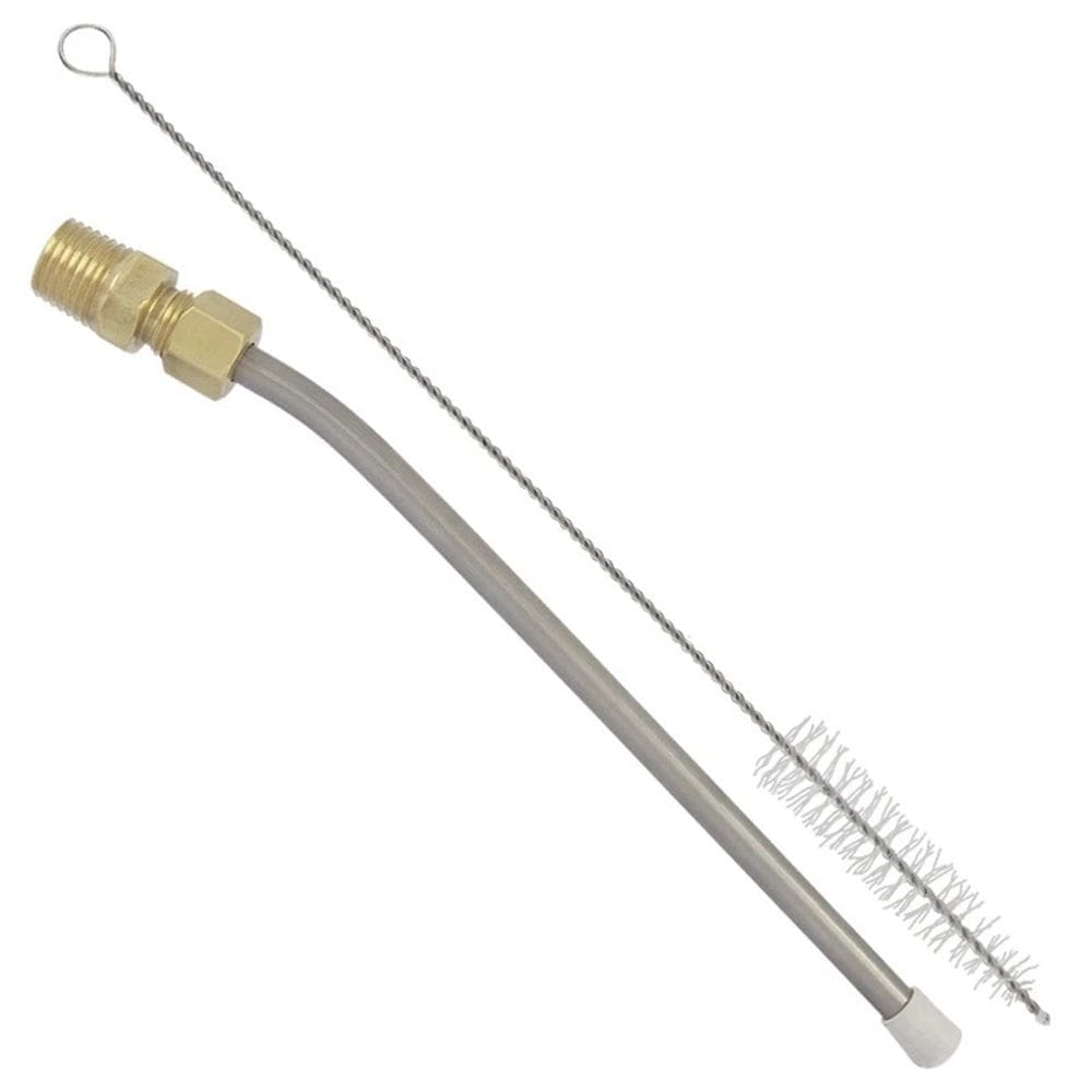 Bico Inox 15cm Doceira de Churros + Escova de Limpeza - Atlas