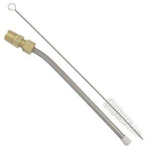 Bico Inox 15cm Doceira de Churros + Escova de Limpeza - Atlas