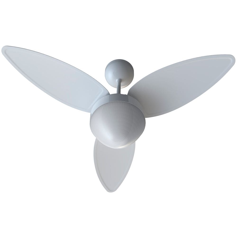 Ventilador Teto Aires Branco 3 Pás Controle Remoto Luminária Silencioso Inverter Bivolt Ventisol