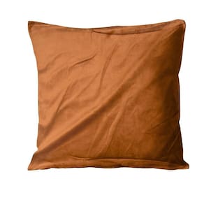 Capa P/ Almofada Veludo 43x43cm - Cap0026 - Laranja