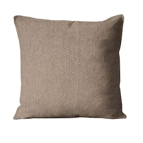 Capa P/ Almofada Texturizada 43x43cm - Cap0046 - Marrom Claro