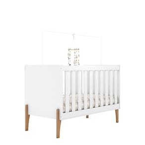 Berço Mini Cama Iris com Suporte Para Mosqueteiro