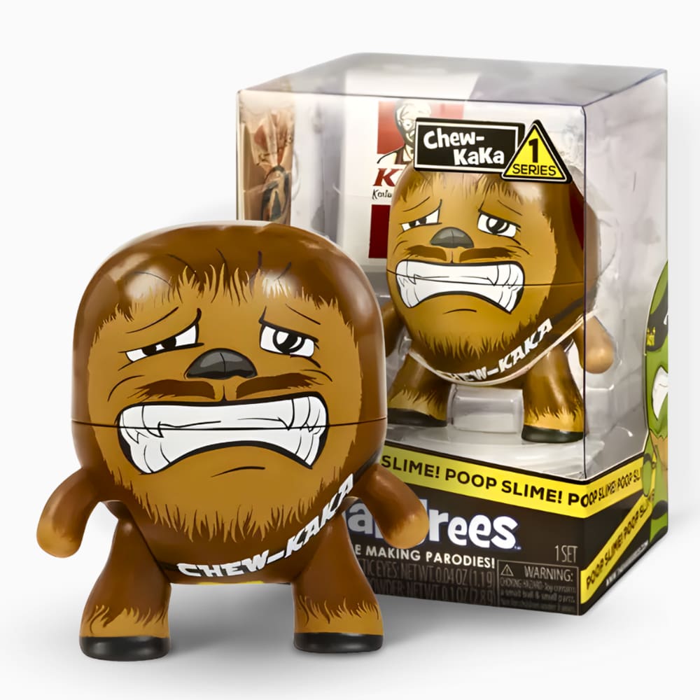 Boneco The Hangrees Poop Slime - Chew-Kaka Boneco Que Faz Coco Slime