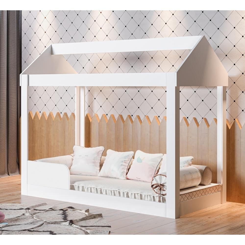 Cama Montessoriana Maria Eduarda Branco