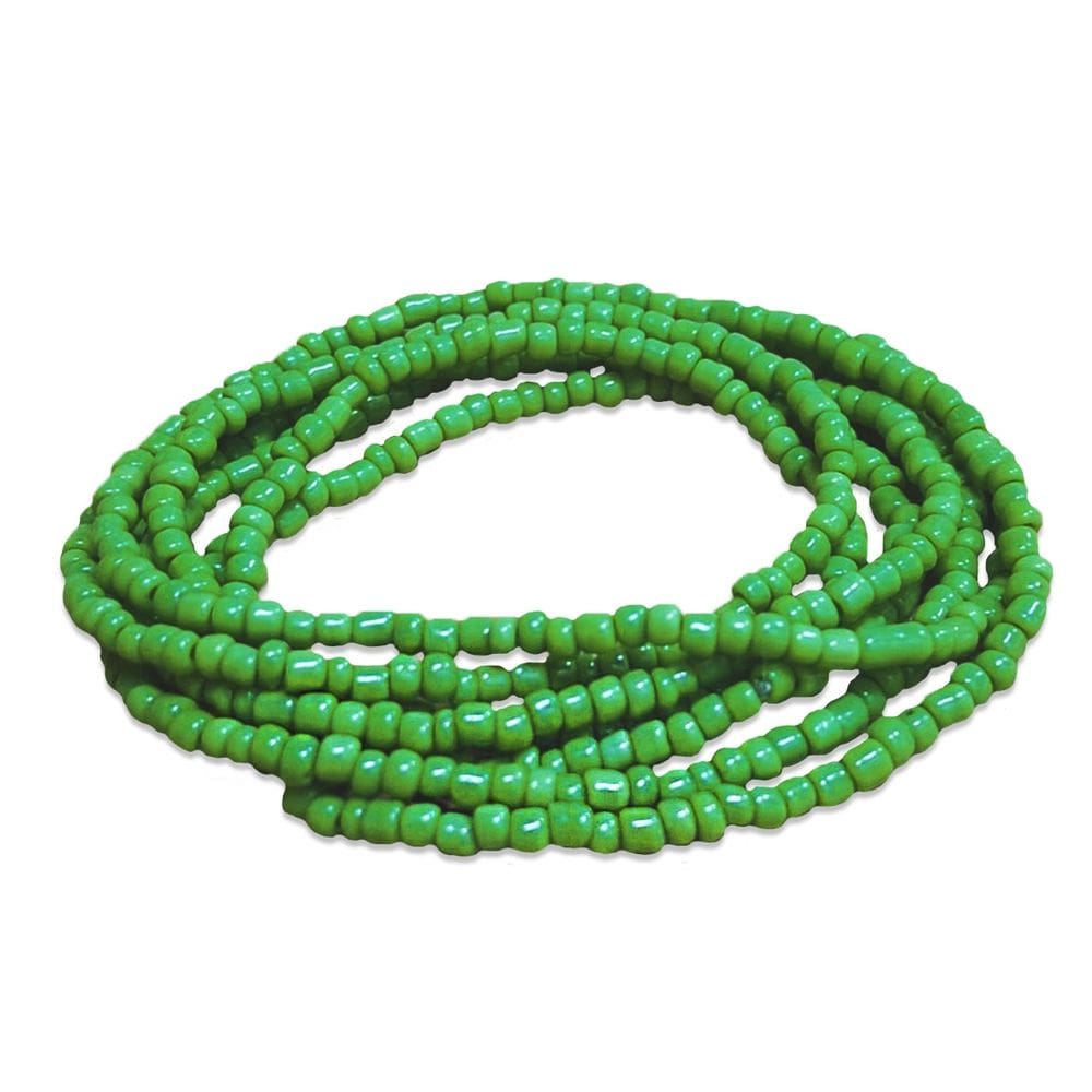 Guia Miçanguinha Verde Proteção Espiritual 50 cm