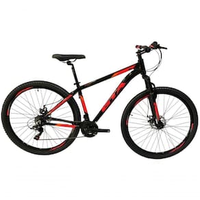 Bicicleta Aro 29 Gta 21v Cambios Shimano Start Preta/vermelha