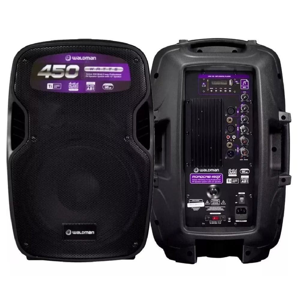 CAIXA AMPLIFICADA (ATIVA) DE 12” MARCA WALDMAN REF. RC-450X
